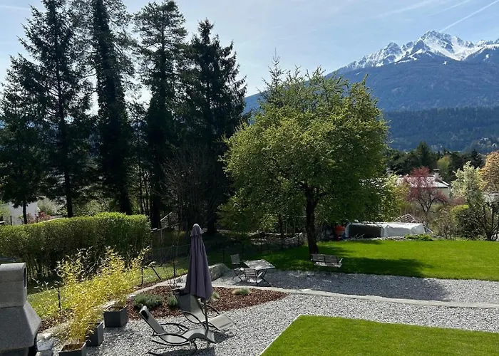 Apartamento Mit Garten Und Panoramablick In Innsbruck
